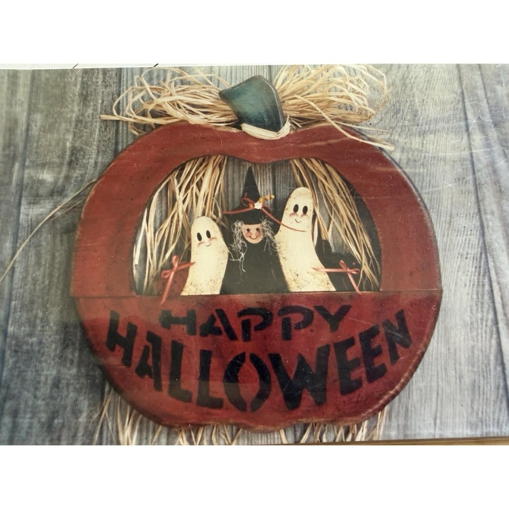 Julie's White House Originals Vintage Tole‎ Pattern Packet: Happy Halloween